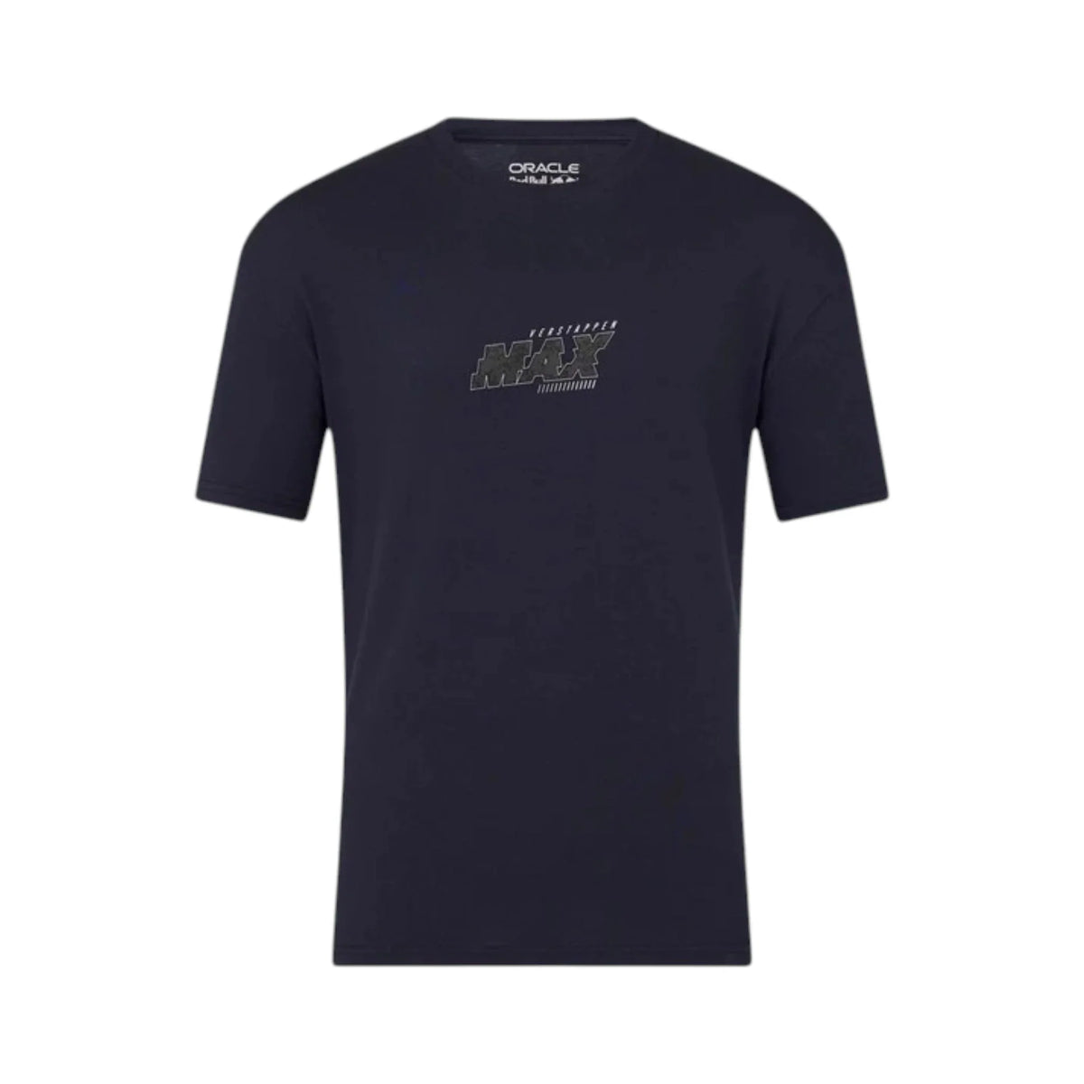 Oracle Red Bull Racing Blue Castore Max Verstappen Logo T-Shirt - Trending Racegears image 1