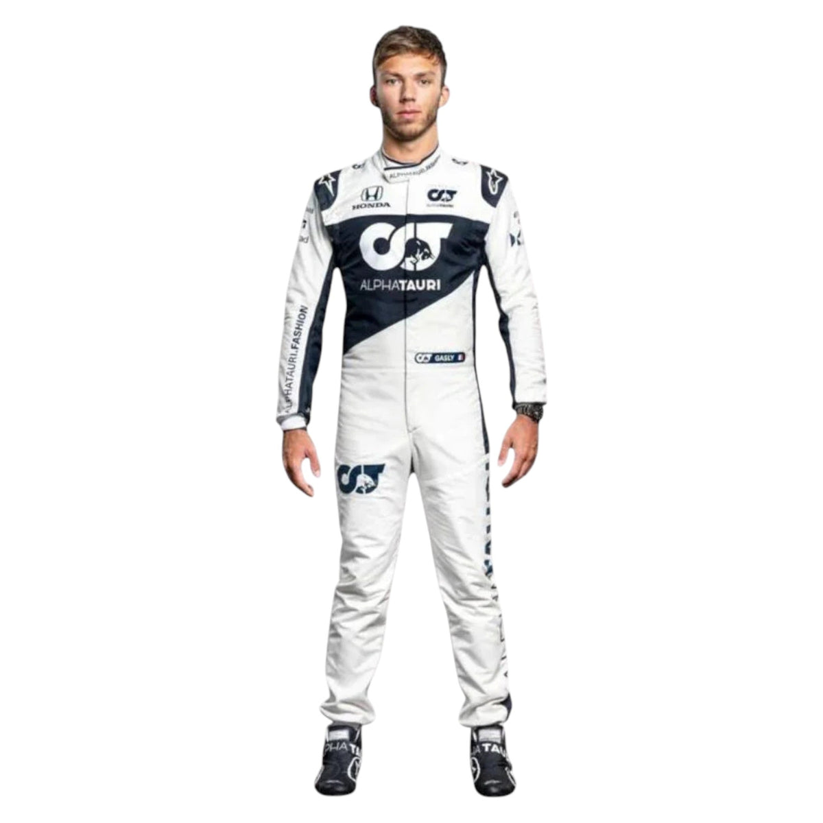 Pierre Gasly 2021 AlphaTauri F1 Race Suit - Trending Racegears image 1