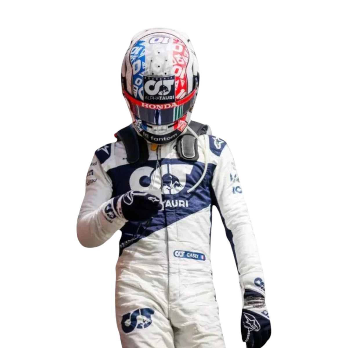 Pierre Gasly 2021 AlphaTauri F1 Race Suit - Trending Racegears image 4