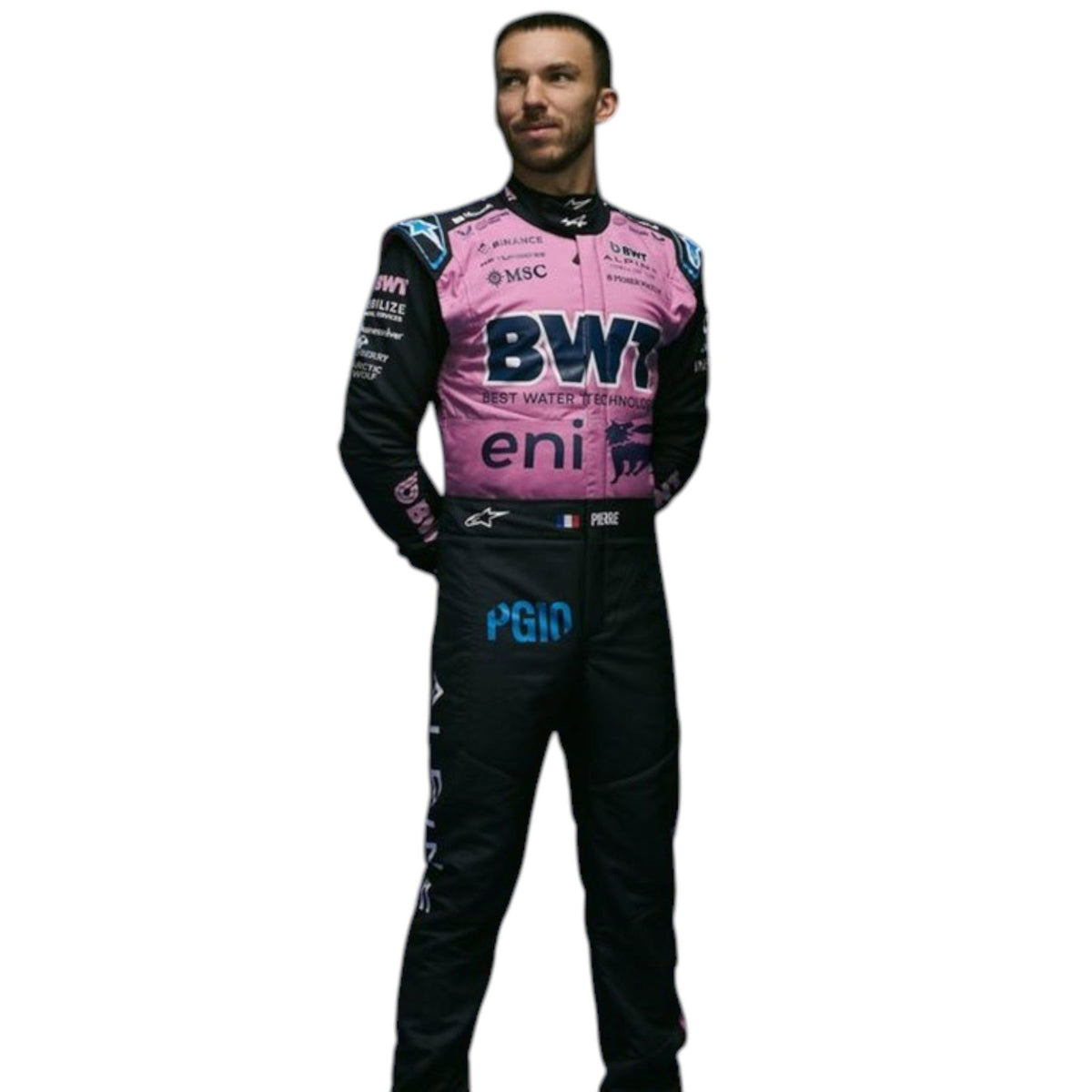 Pierre Gasly 2025 BWT Alpine F1 Race Suit - Trending Racegears image 2