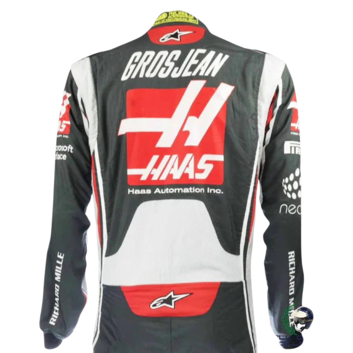 Romain Grosjean 2017 Haas F1 Race Suit - Trending Racegears image 3