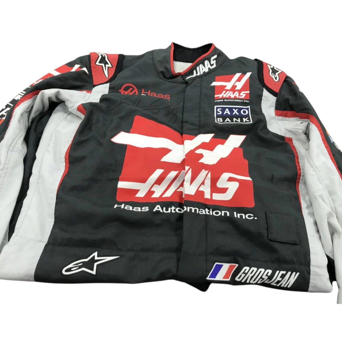 Romain Grosjean 2018 Haas F1 Race Suit - Trending Racegears image 2