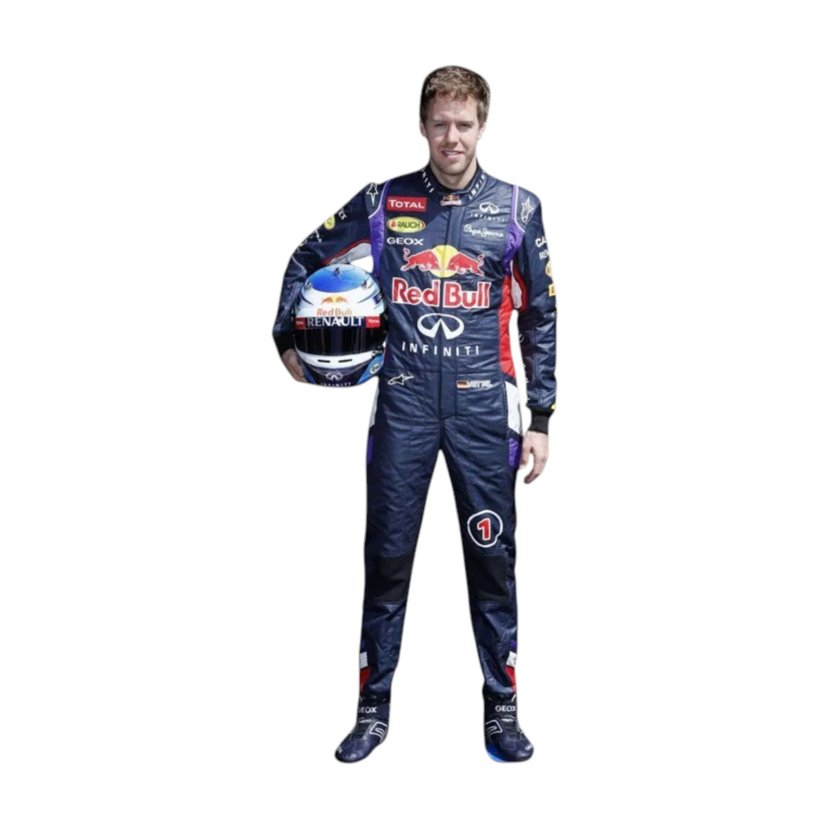 Sebastian Vettel 2014 Red Bull F1 Racing Suit - Trending Racegears image 3