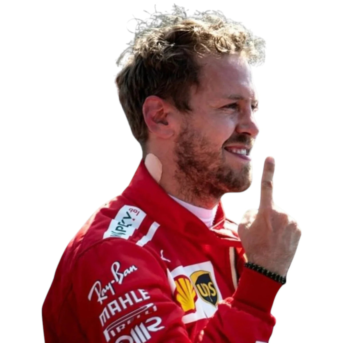 Sebastian Vettel 2017 Ferrari F1 Racing Suit - Trending Racegears image 5