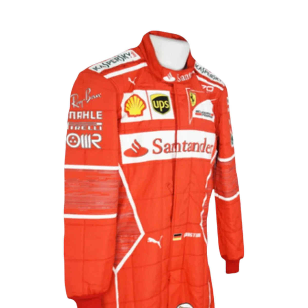 Sebastian Vettel 2017 Ferrari F1 Racing Suit - Trending Racegears image 6
