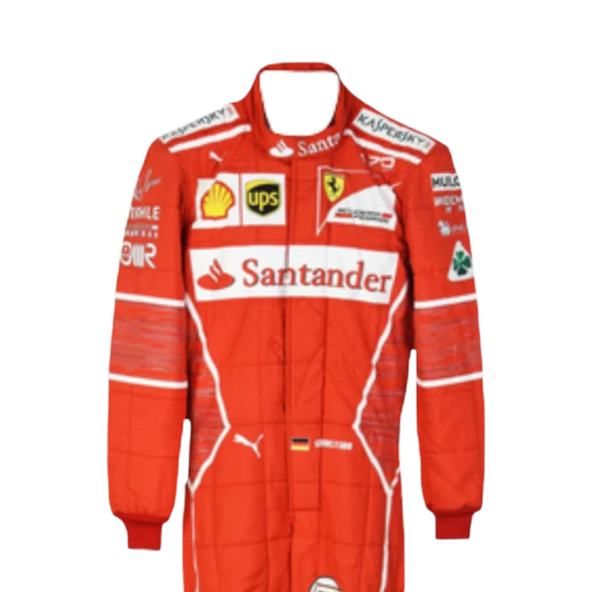 Sebastian Vettel 2017 Ferrari F1 Racing Suit - Trending Racegears image 7