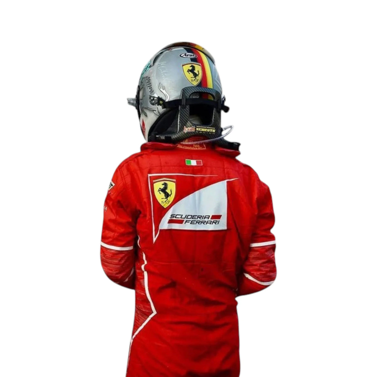 Sebastian Vettel 2017 Ferrari F1 Racing Suit - Trending Racegears image 8