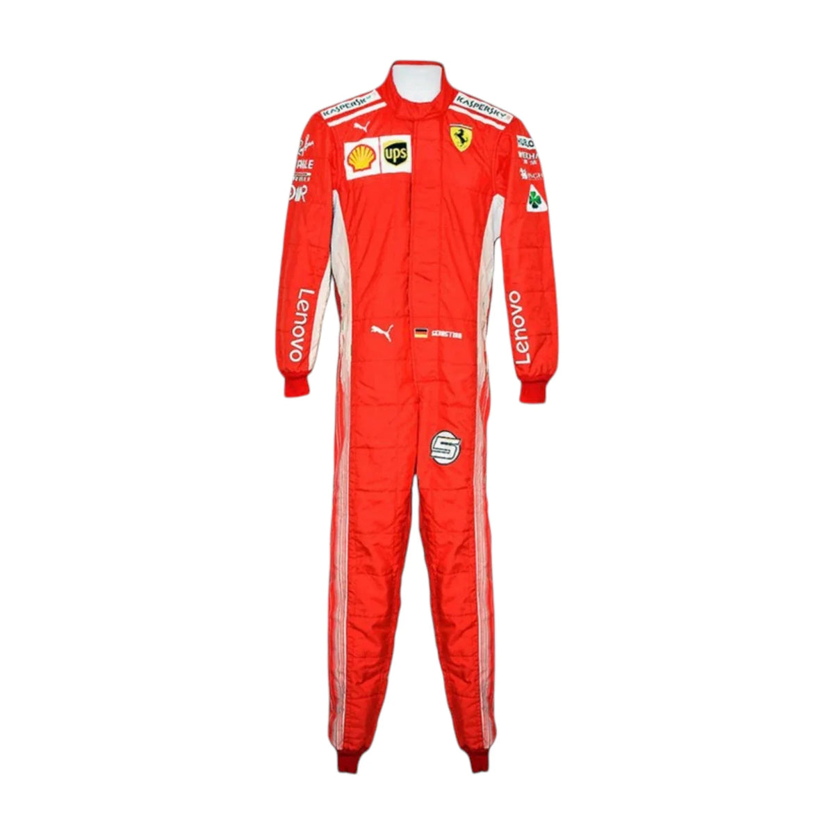 Sebastian Vettel 2018 Ferrari F1 Racing Suit - Trending Racegears image 1