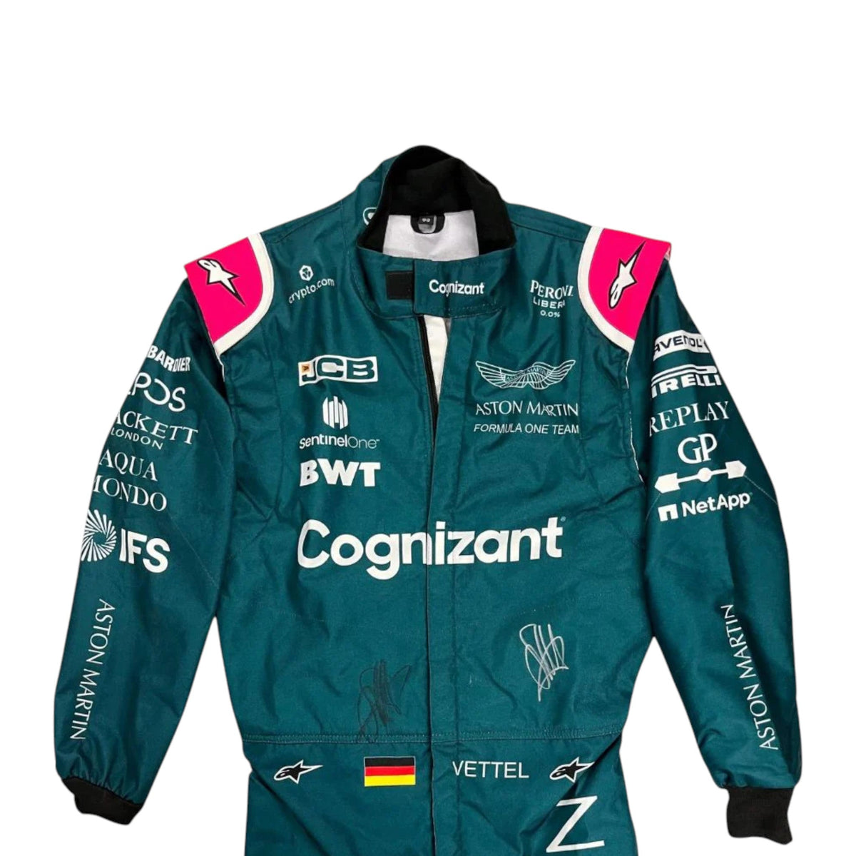 Sebastian Vettel 2021 Aston Martin F1 Race Suit - Trending Racegears image 3