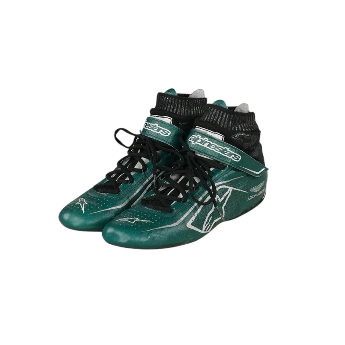 Sebastian Vettel 2022 Aston Martin F1 Racing Shoes - Trending Racegears image 3
