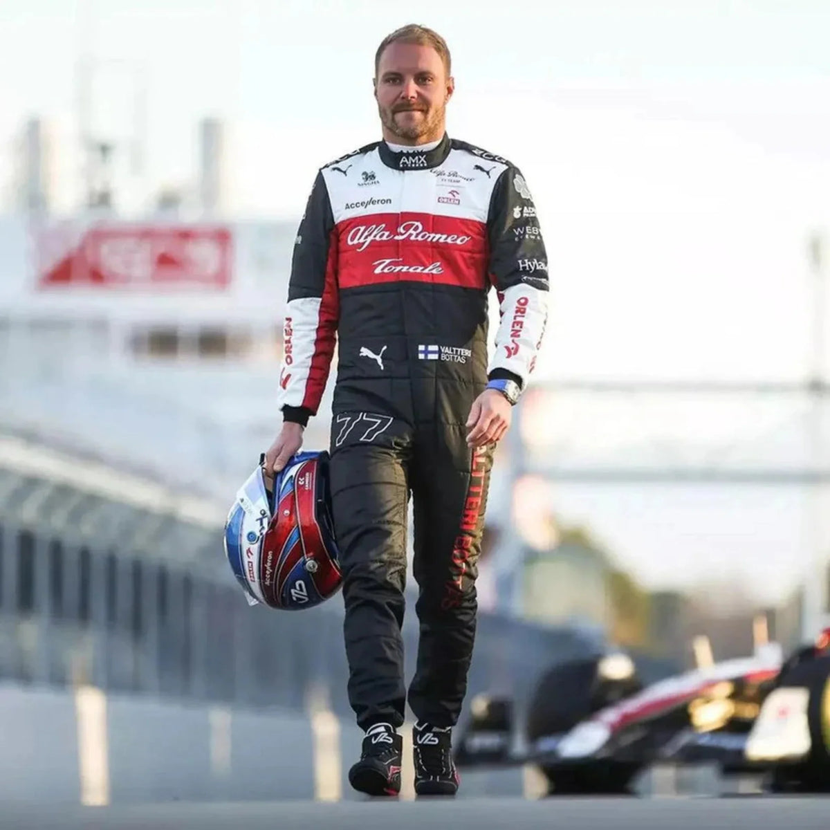 Valtteri Bottas 2022 Alfa Romeo F1 Racing Shoes - Trending Racegears image 3