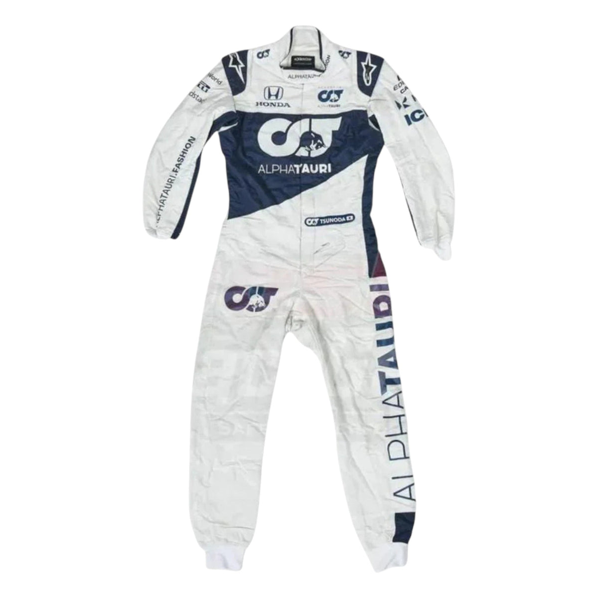 Yuki Tsunoda 2021 AlphaTauri F1 Race Suit - Trending Racegears image 2
