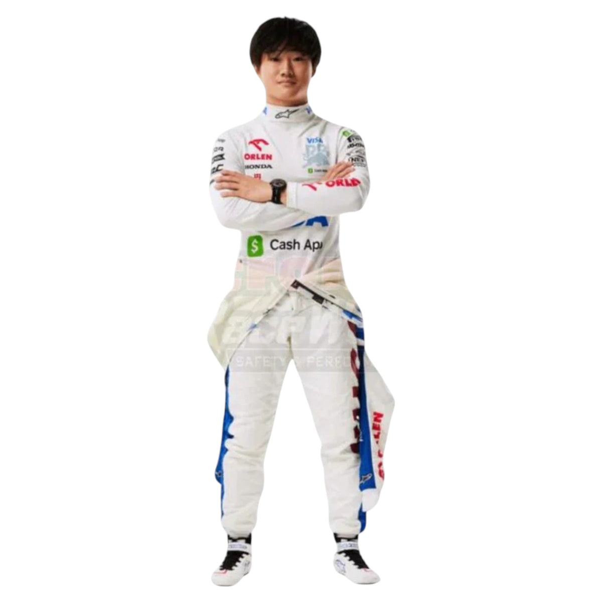 Yuki Tsunoda 2024 AlphaTauri F1 Race Suit - Trending Racegears image 4