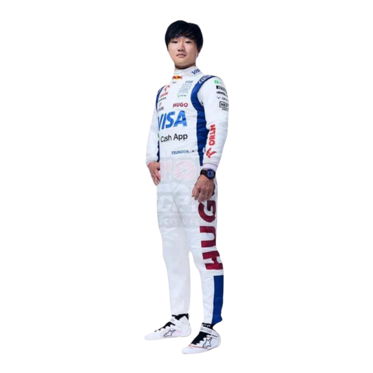 Yuki Tsunoda 2024 AlphaTauri F1 Race Suit - Trending Racegears image 1