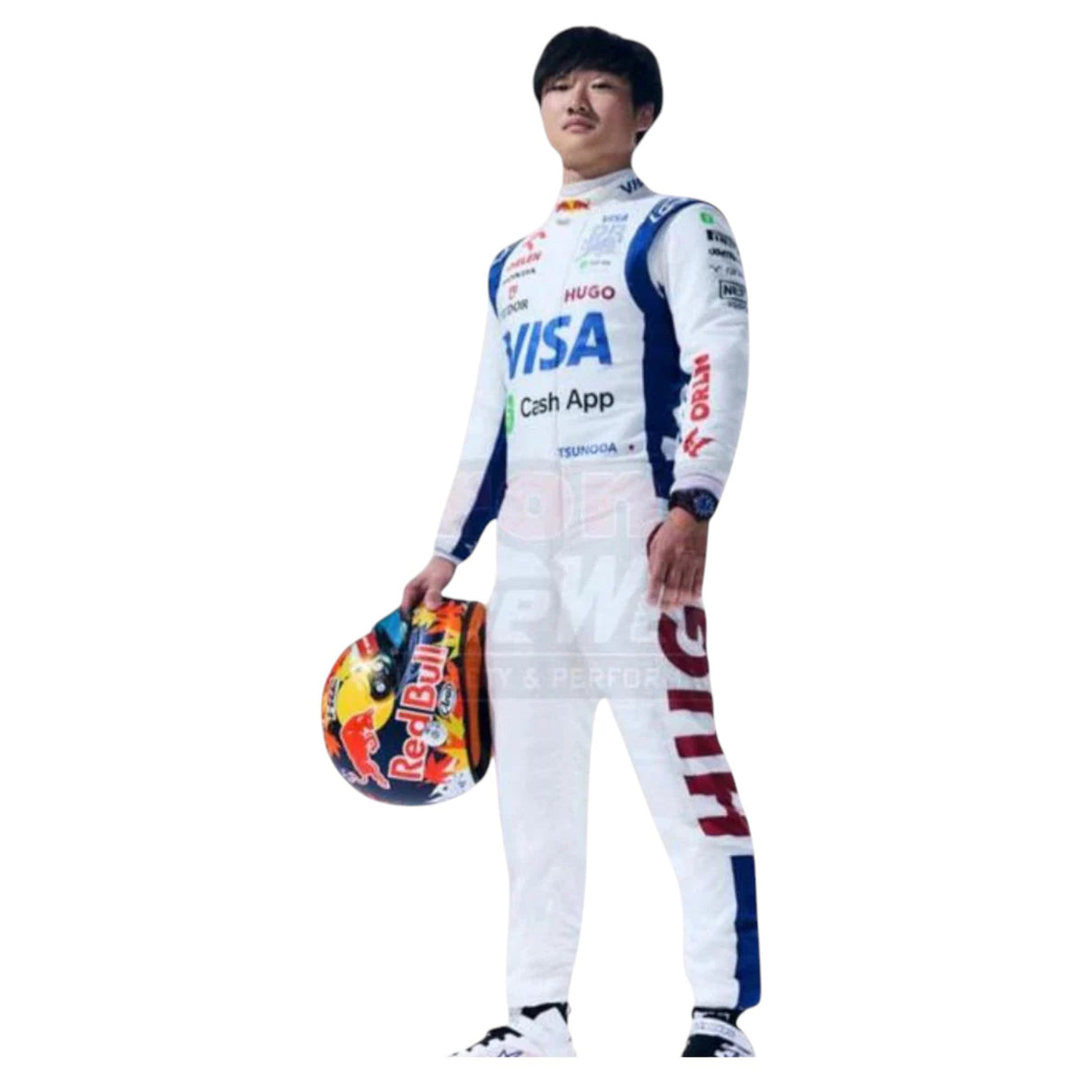 Yuki Tsunoda 2024 AlphaTauri F1 Race Suit - Trending Racegears image 3