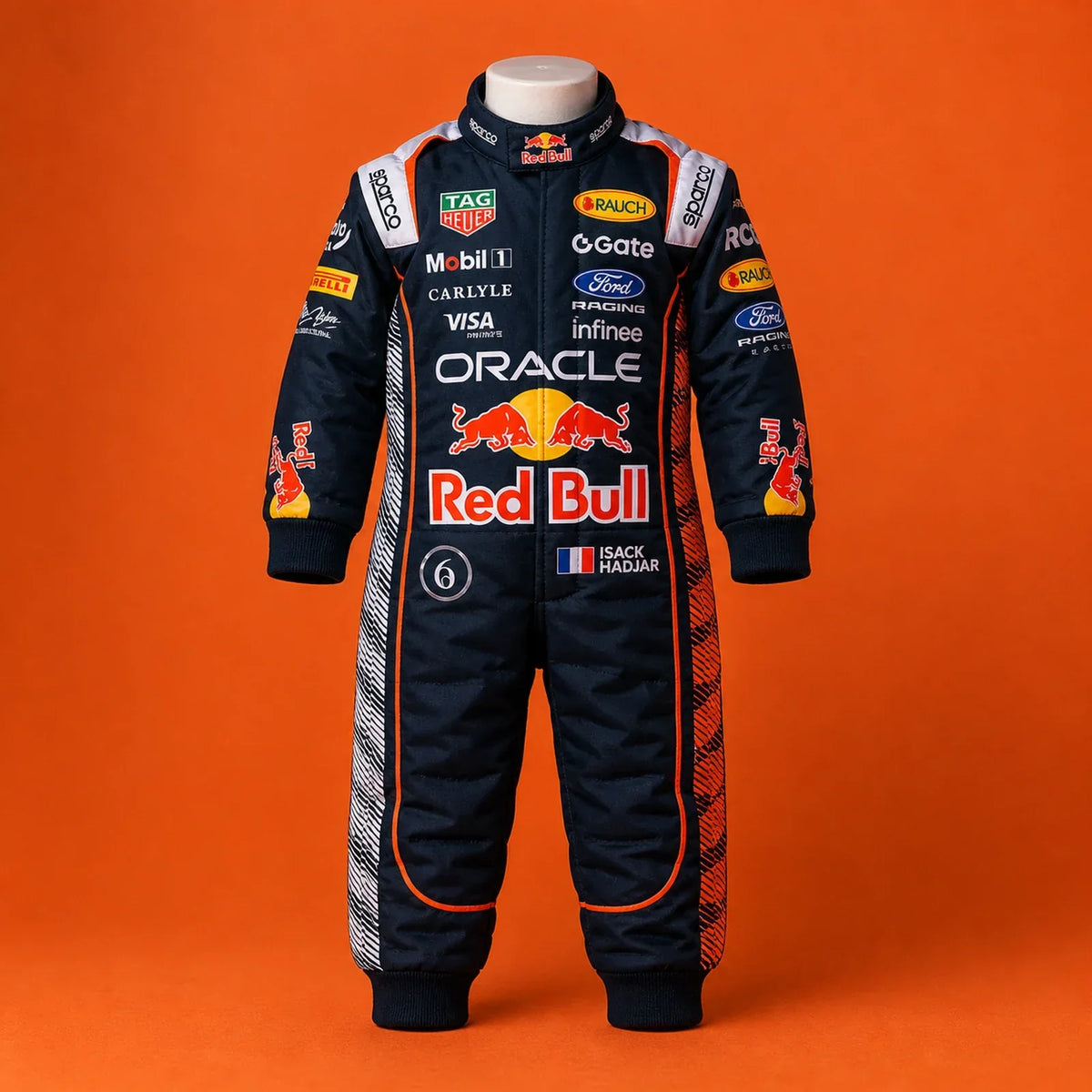 Isack Hadjar 2026 Zandvoort toddler inspired race suit by Trending Racegear