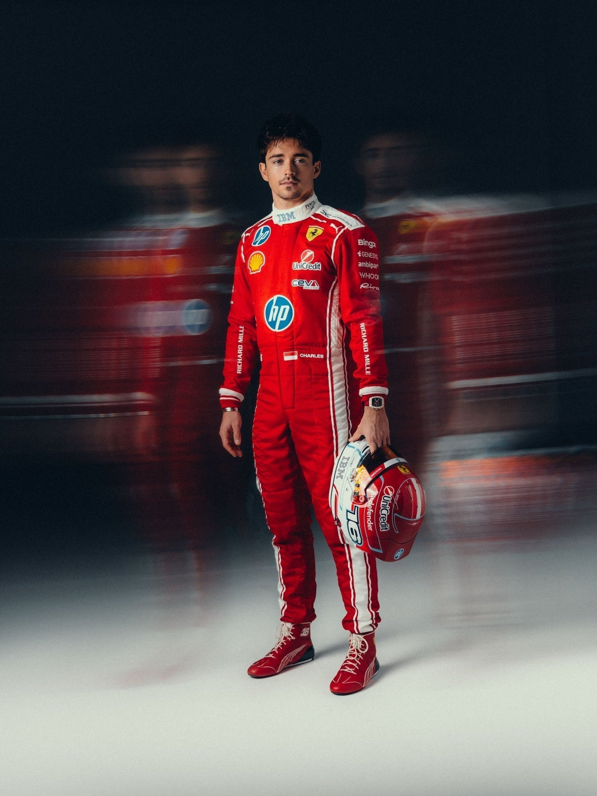 Charles Leclerc 2026 Replica F1 Racing Suit – Fan Edition | Trending Racegear