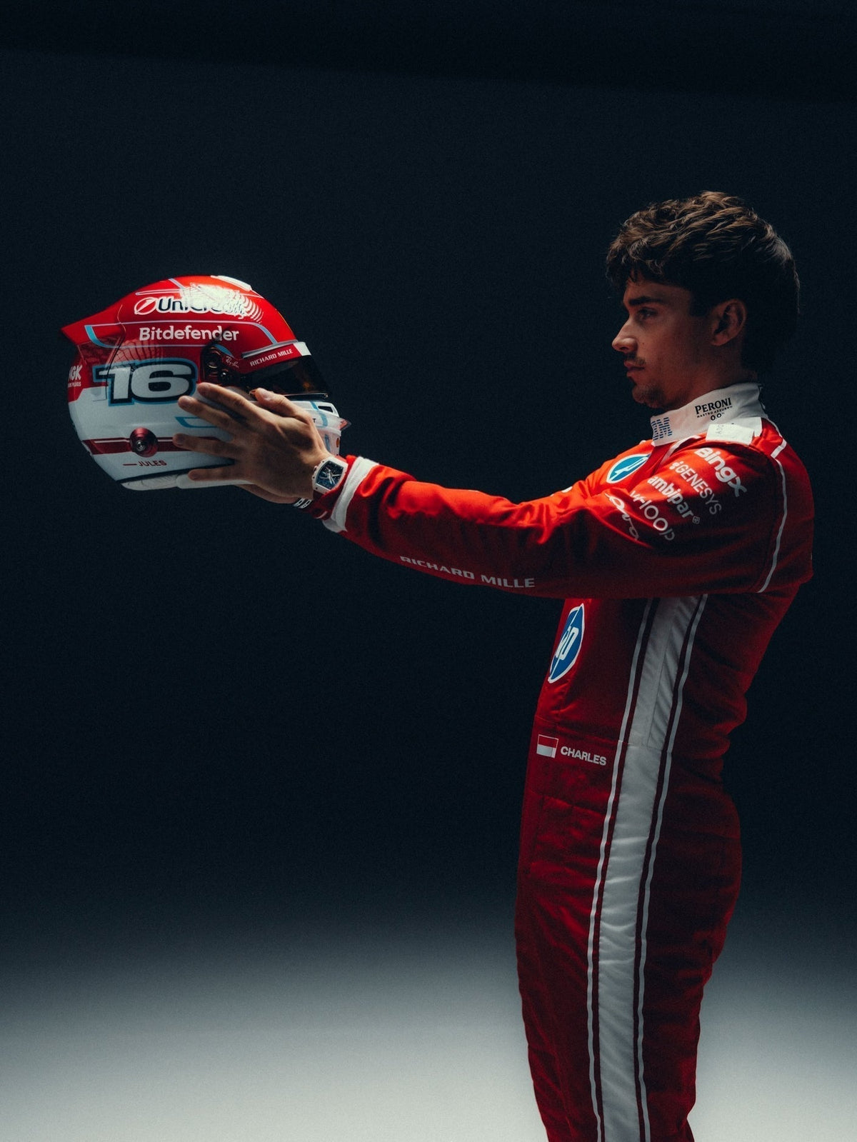 Charles Leclerc 2026 Replica F1 Racing Suit – Fan Edition | Trending Racegear
