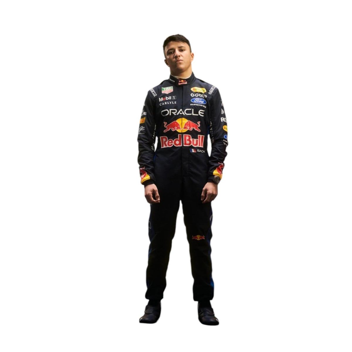 2026 Isack Hadjar Red Bull F1 Replica Race Suit – Pro Fit | Trending Racegear