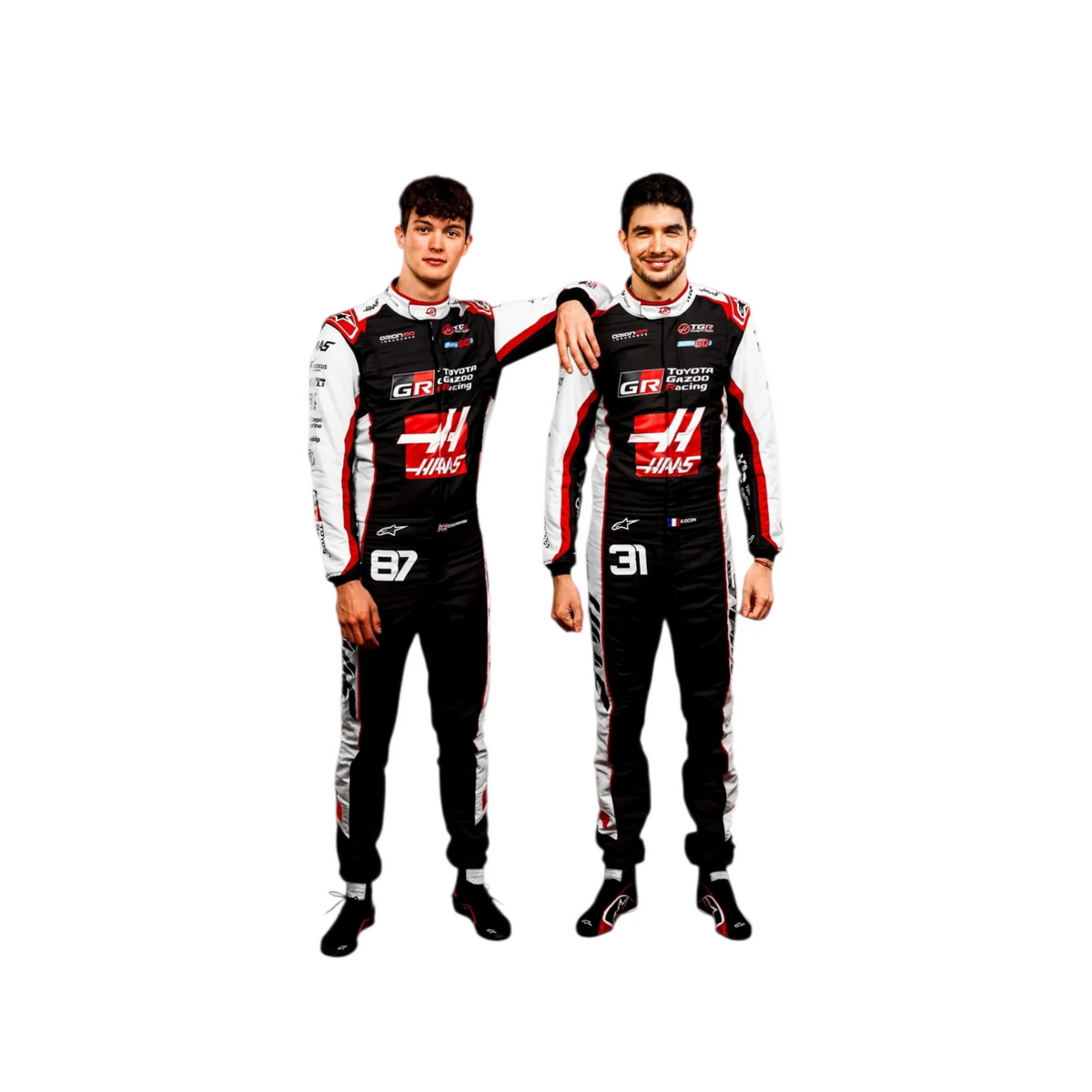 2026 Haas F1 Team Replica Race Suit – Pro Fit | Trending Racegear