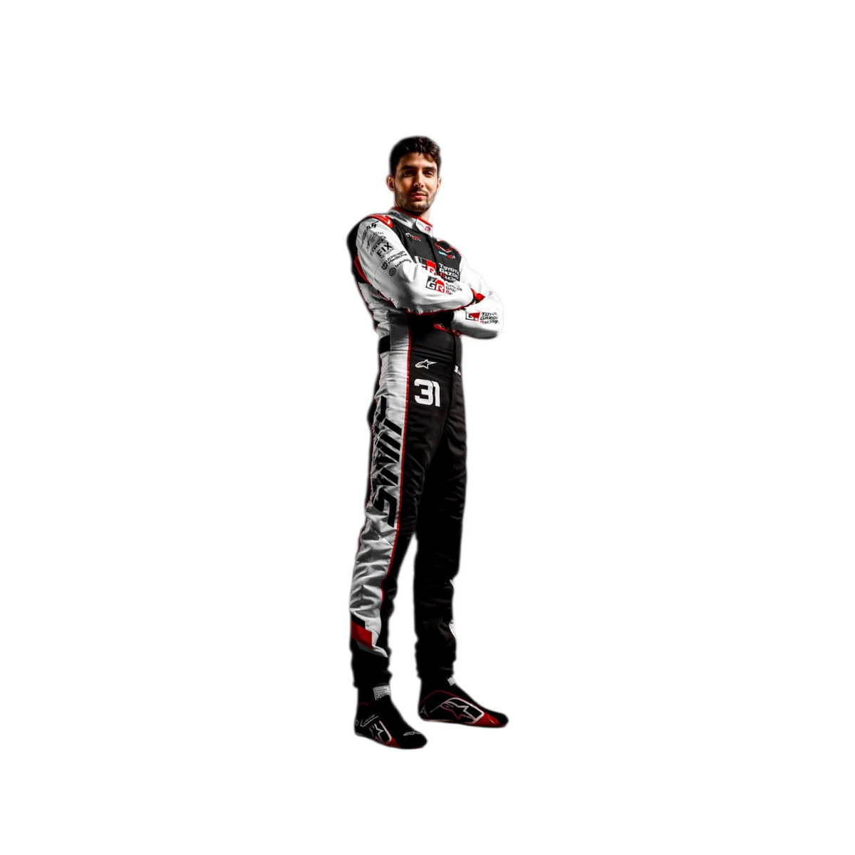 2026 Haas F1 Team Replica Race Suit – Pro Fit | Trending Racegear