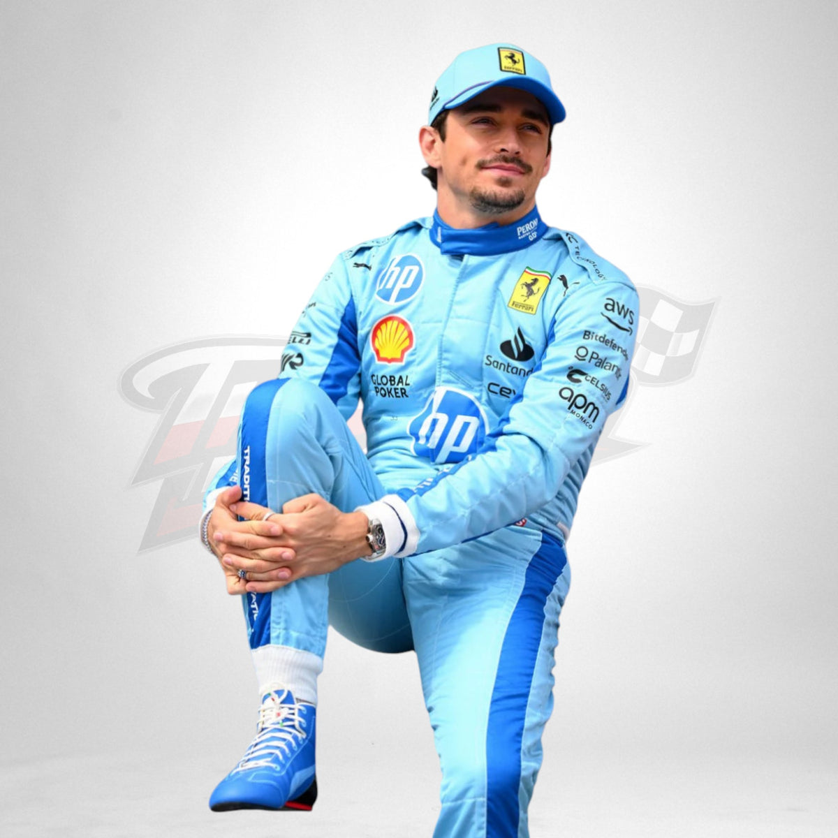 Charles Leclerc #16 inspired Formula 1 racing suit